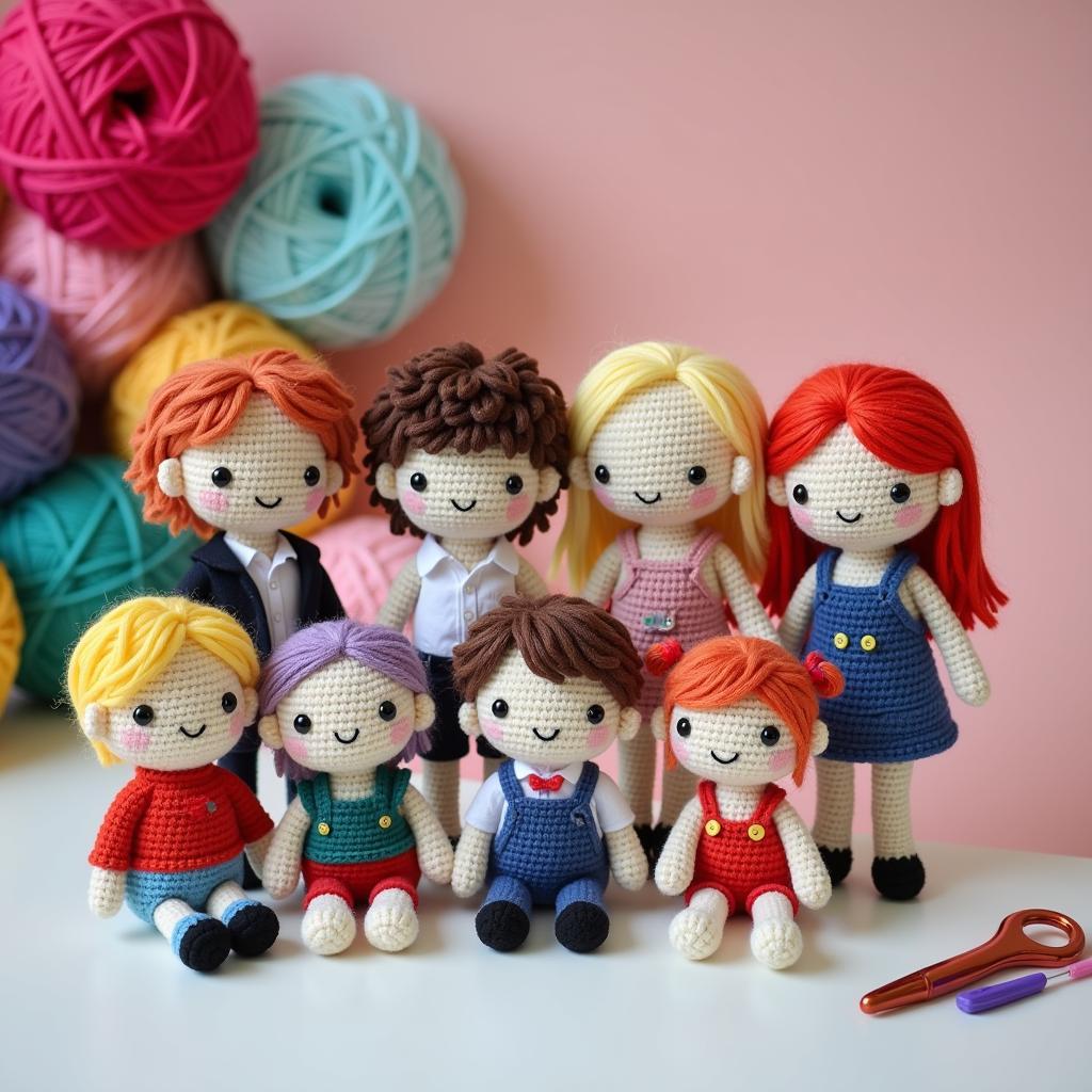 BTS Amigurumi Crochet Patterns