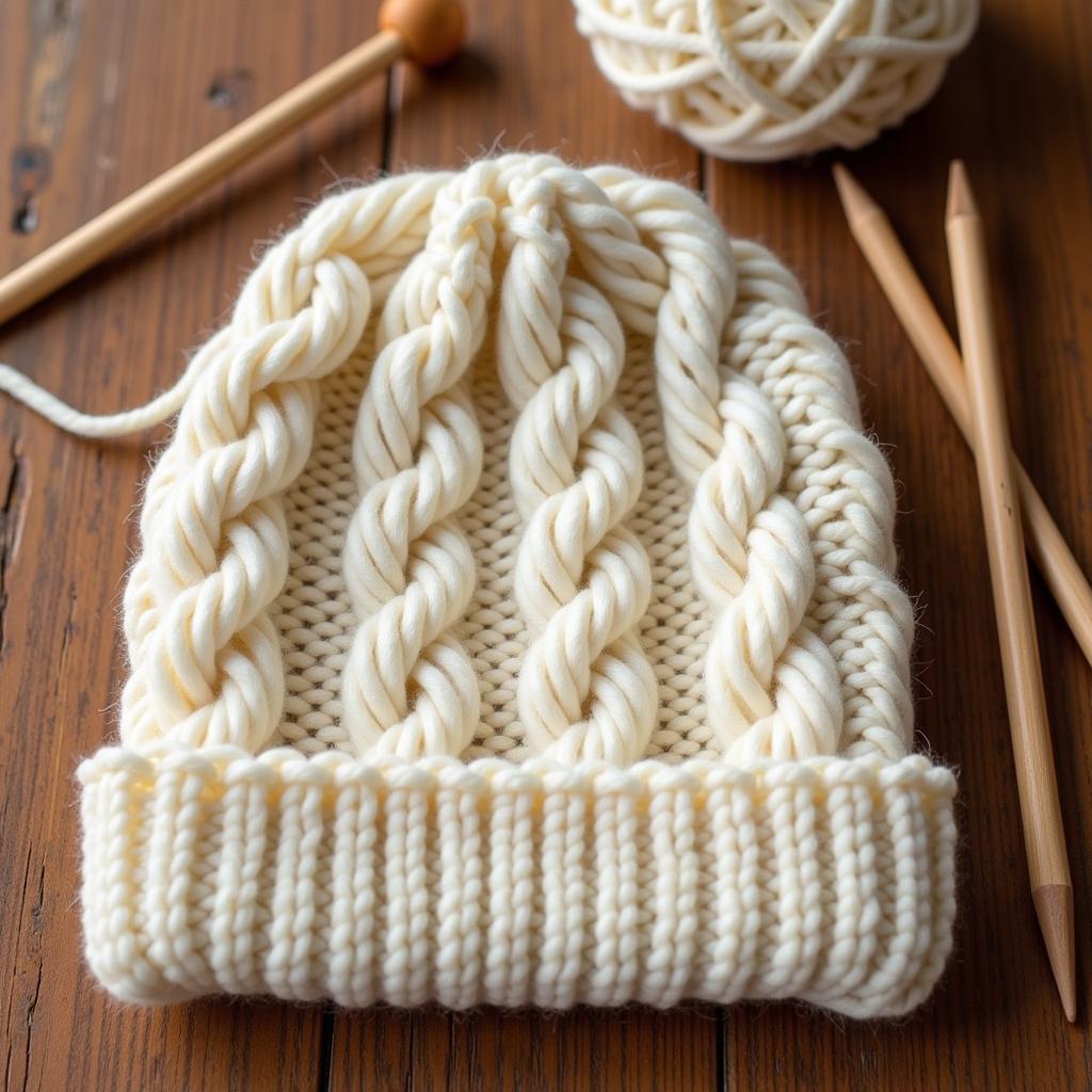 Cozy Cable Knit Beanie