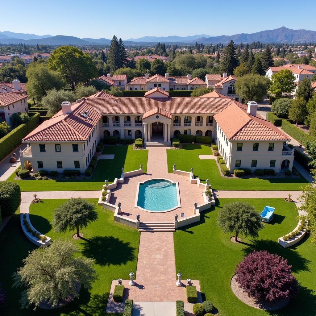 Spacious California Boarding School Campus