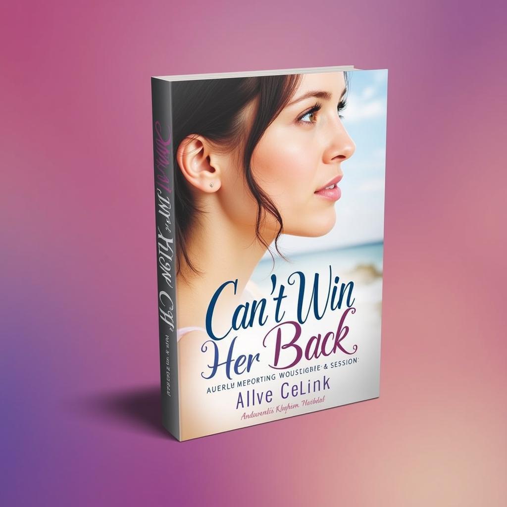 The cover of "Can't Win Her Back" novel