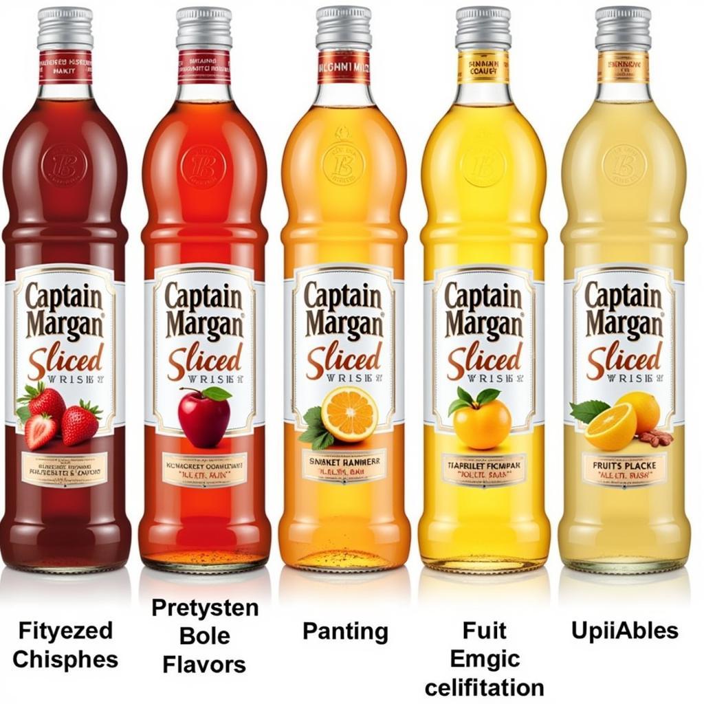 Captain Morgan Sliced Variety Pack Flavors