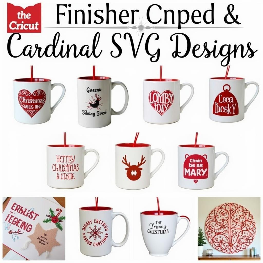 Cricut-Made Cardinal Crafts