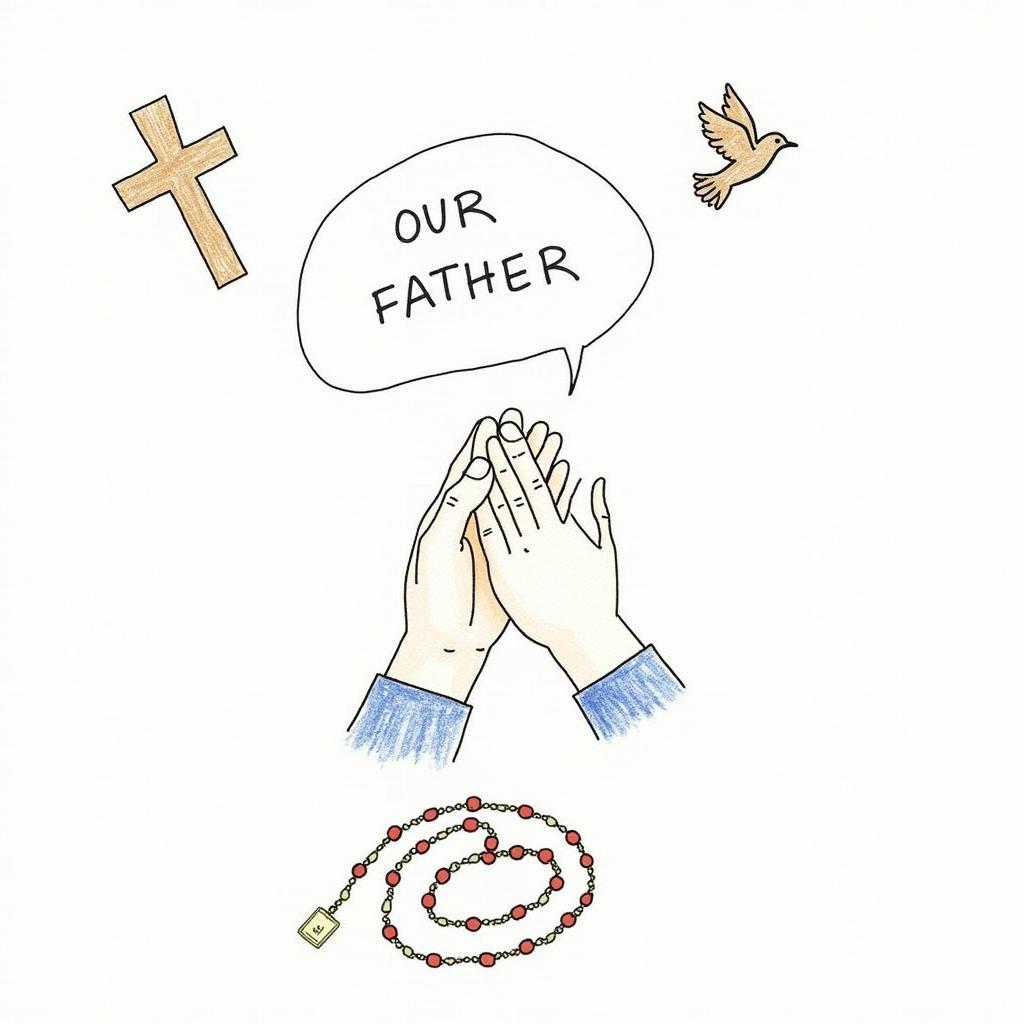 Free Printable Catholic Prayer Worksheets