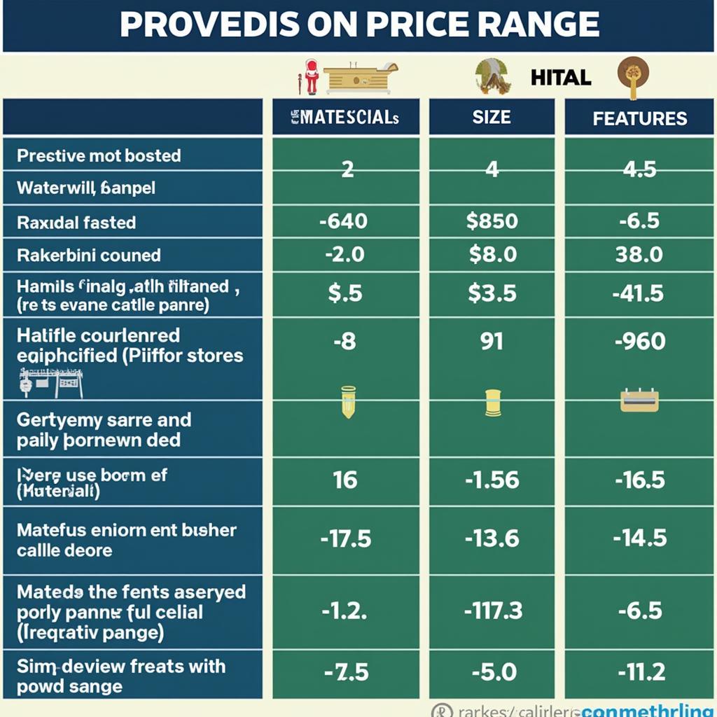 Cattle Panel Price Comparison Chart