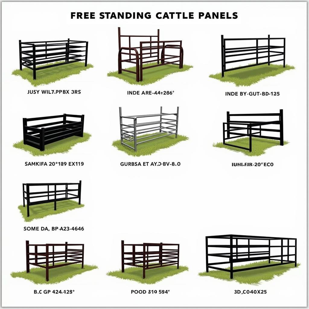 Different Types of Cattle Panels