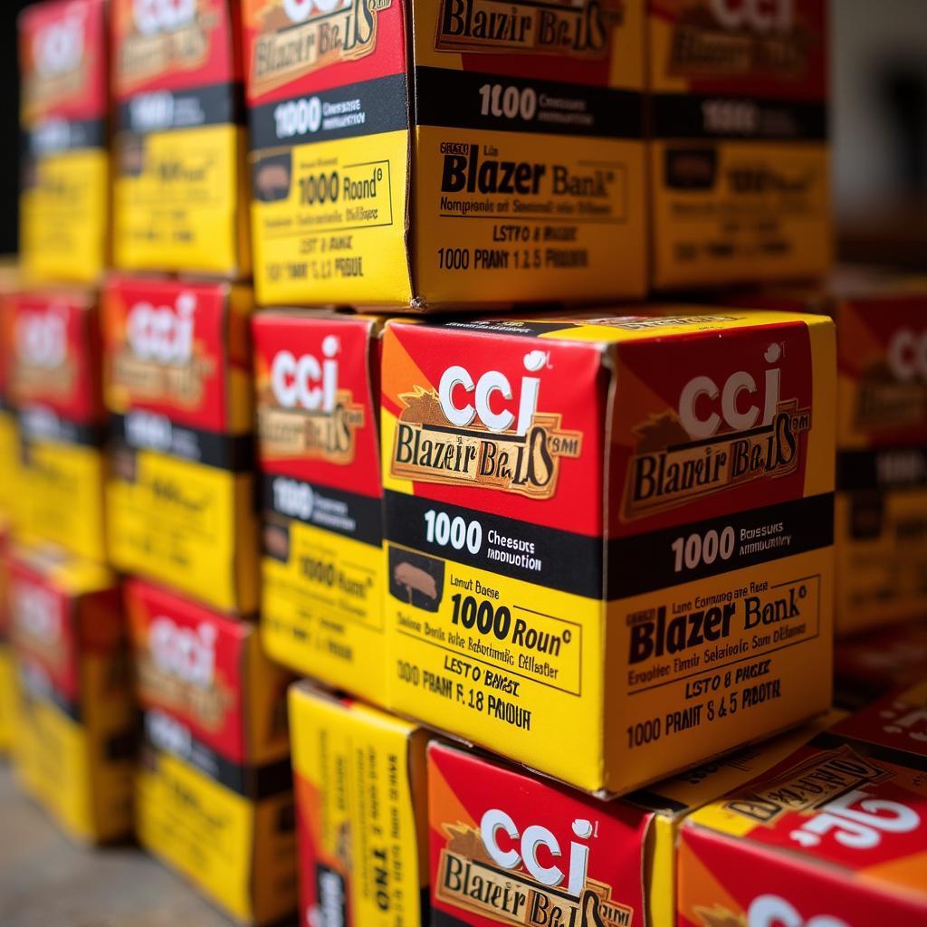 CCI Blazer Brass 9mm Ammo Boxes