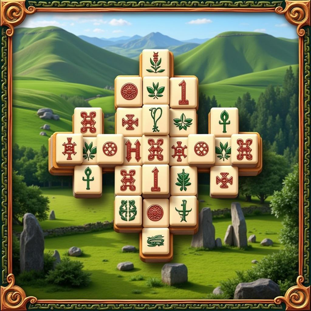 Celtic Mahjong Gameplay