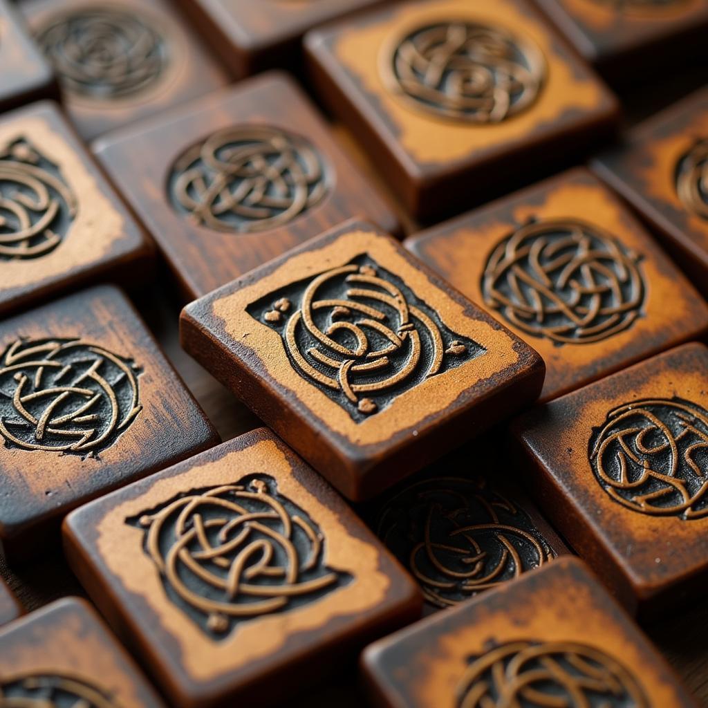 Celtic Mahjong Tiles