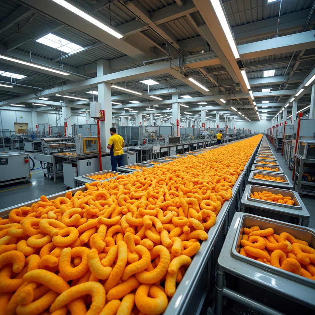 Cheetos Factory Production Line