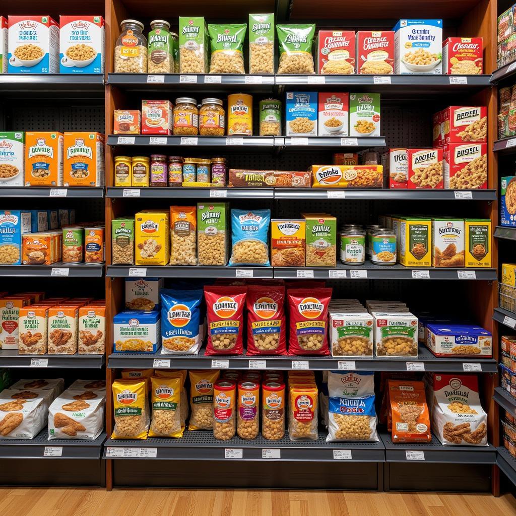 Gluten-Free Aisle in Chelsea Supermarket 