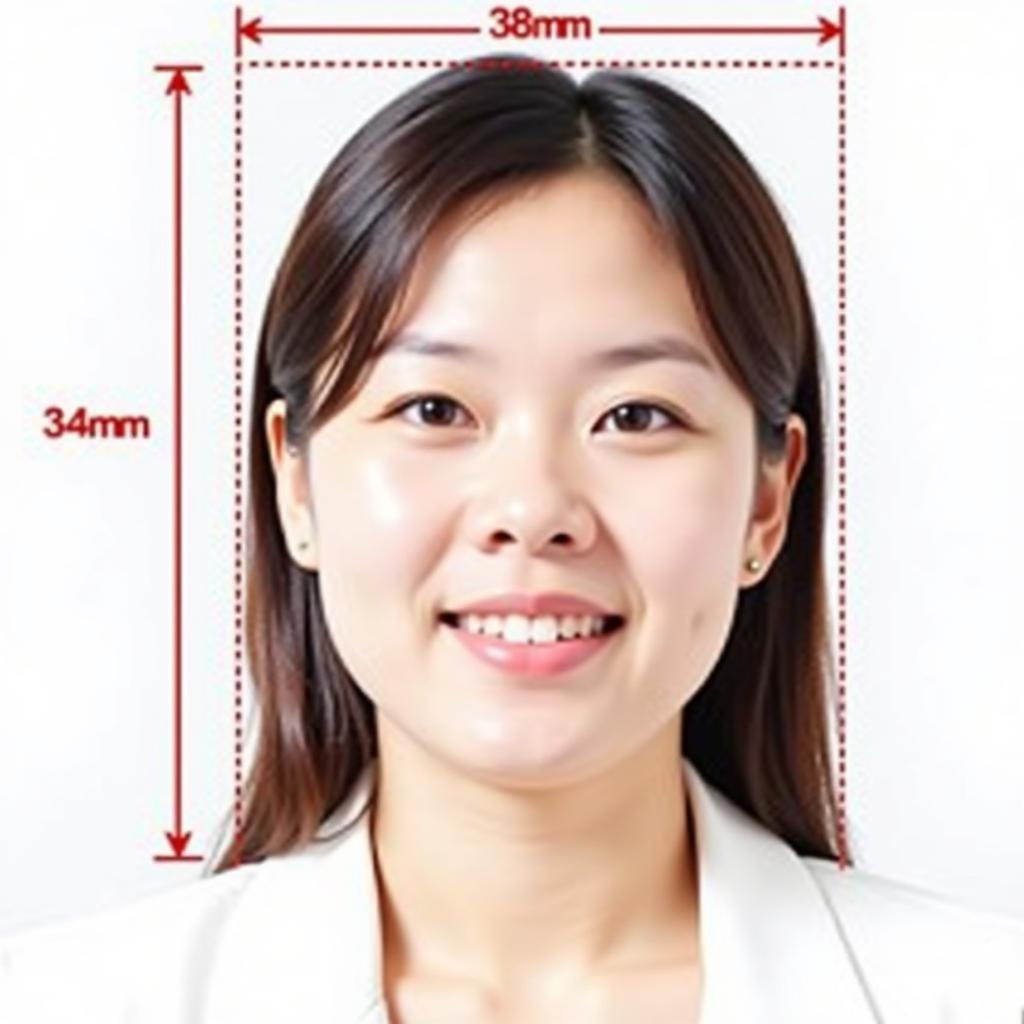 China Visa Photo Dimensions