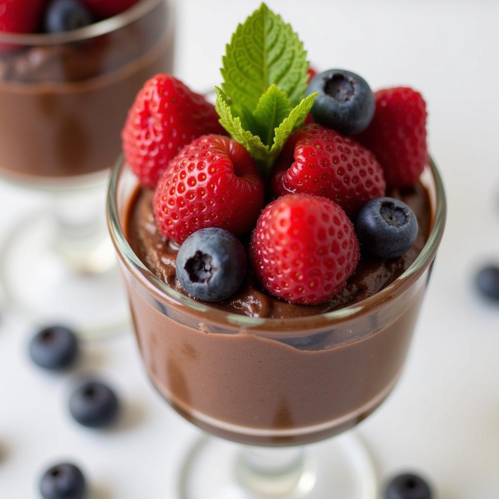 Rich Chocolate Avocado Mousse