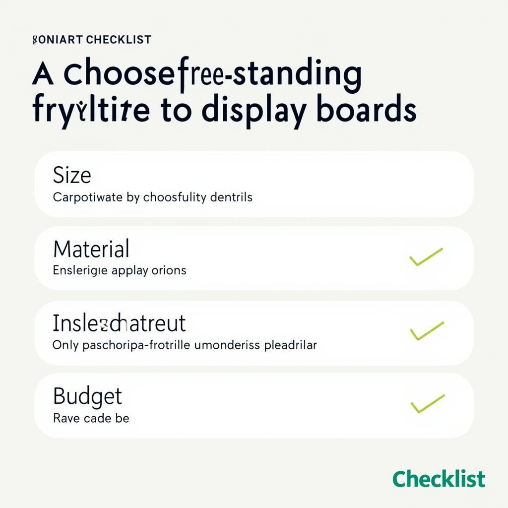 Factors to consider when choosing display boards