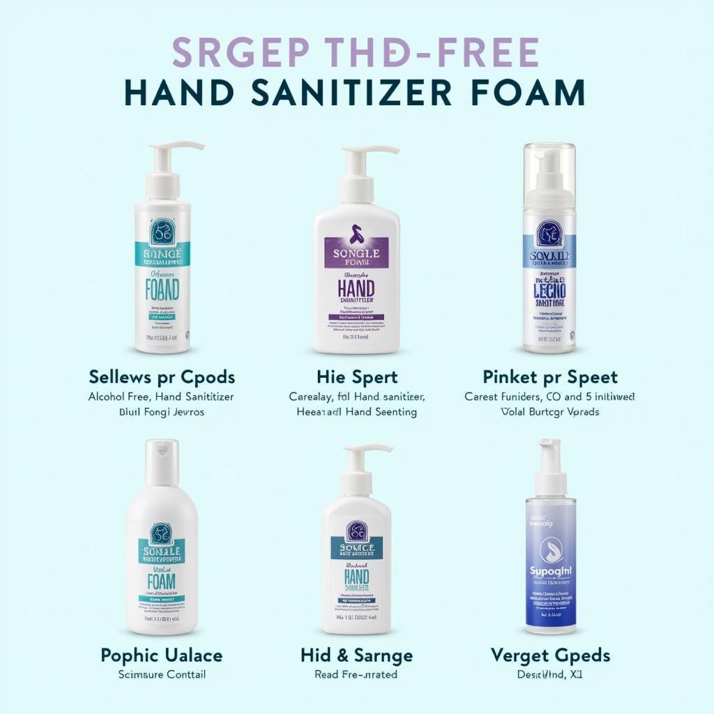 Choosing the right alcohol-free hand sanitizer foam