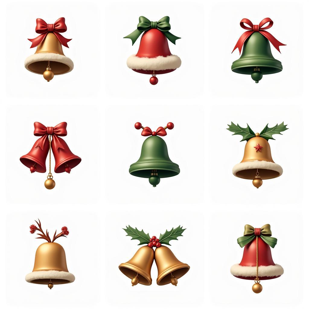 Festive Christmas Bells SVG Designs