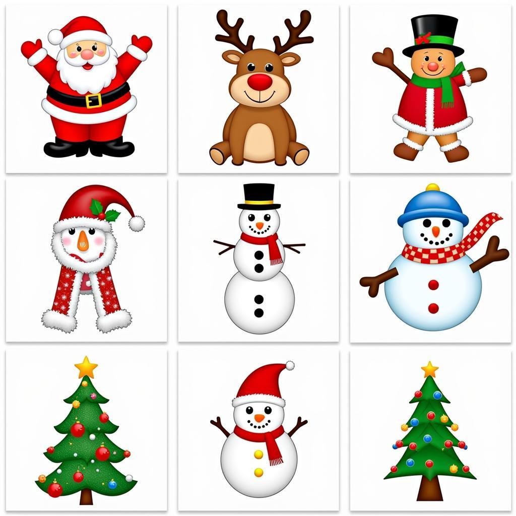 Christmas Bookmarks Printable Designs