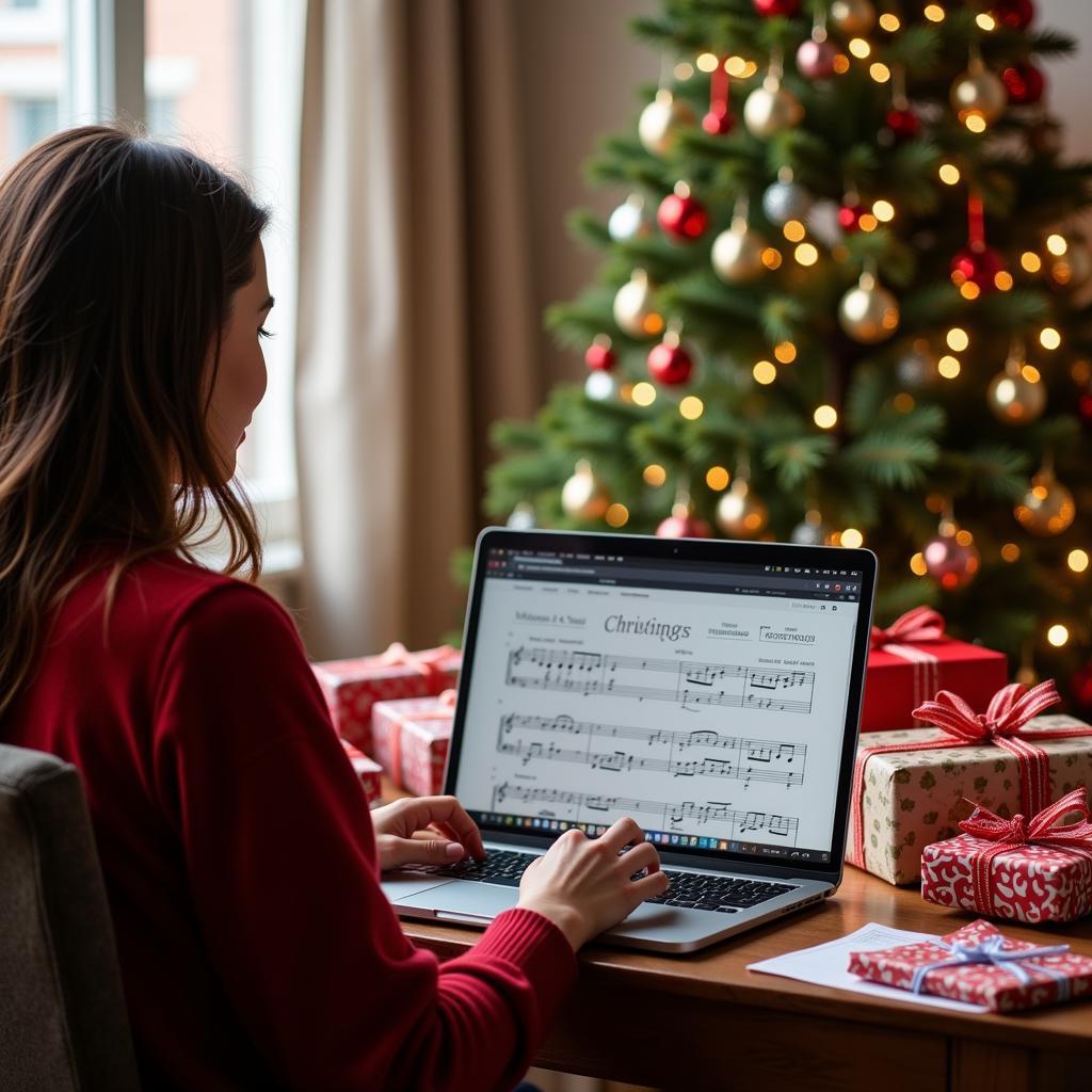 Finding Christmas Canon Sheet Music Online