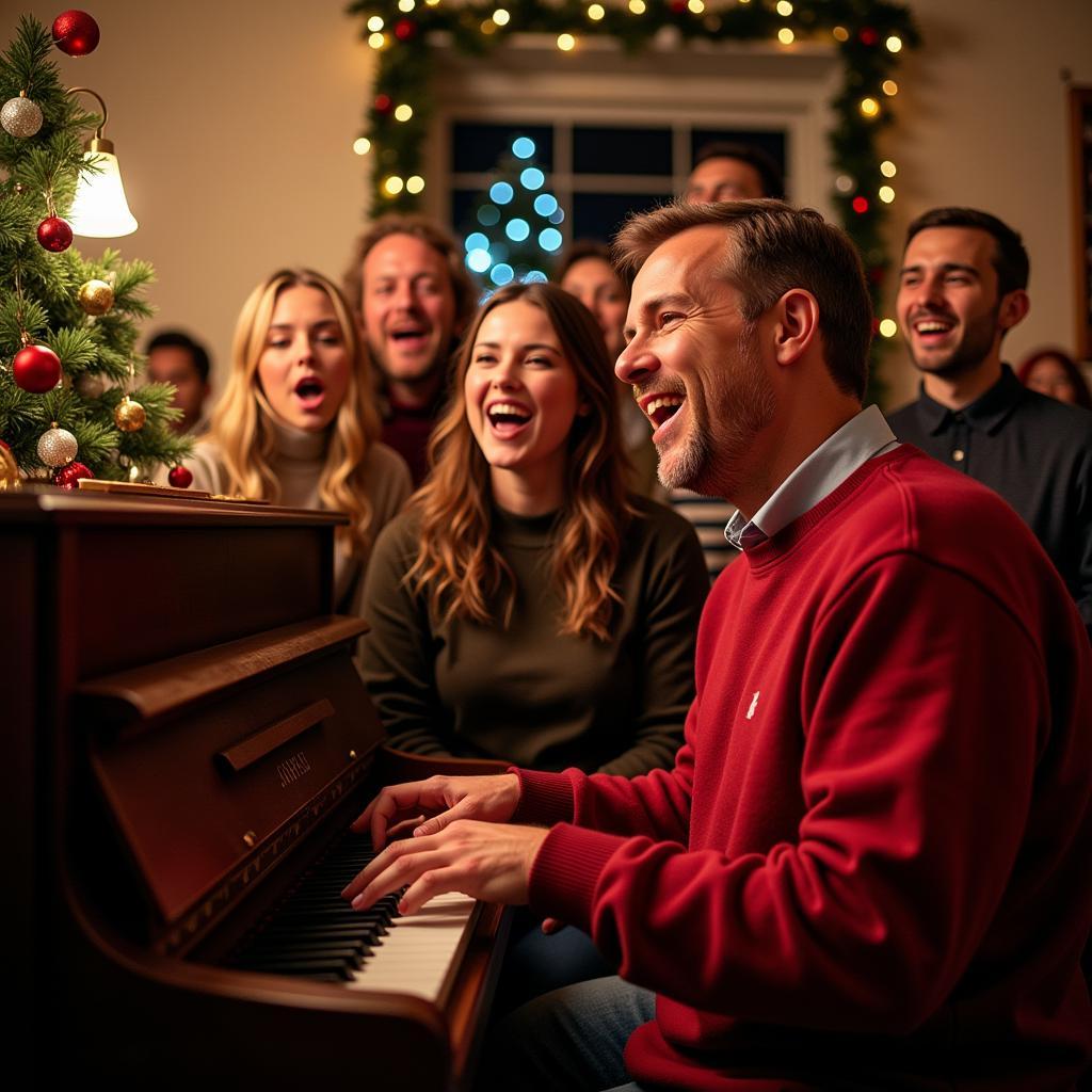 Christmas Carol Sing-Along with Piano