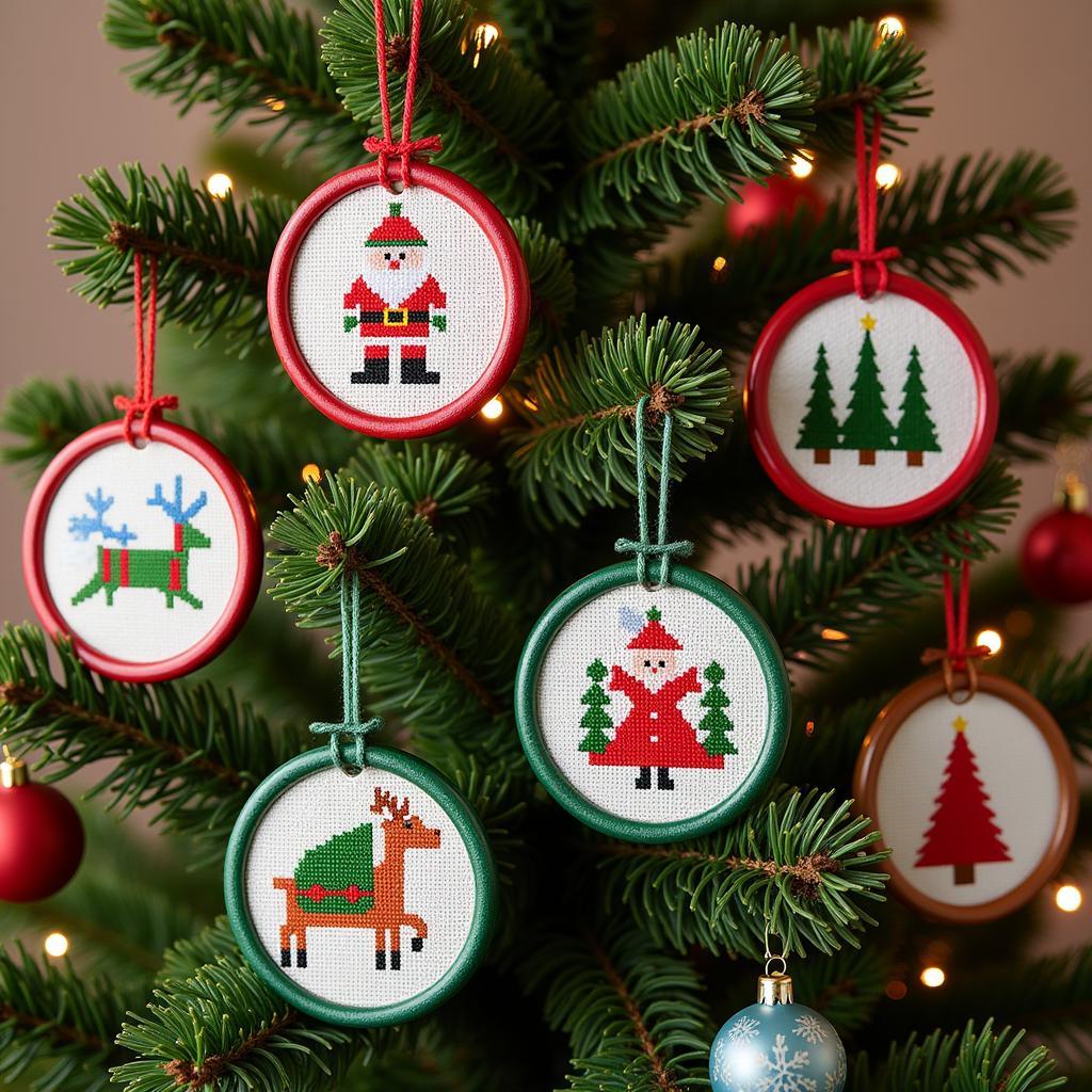 Christmas Cross Stitch Ornament Patterns