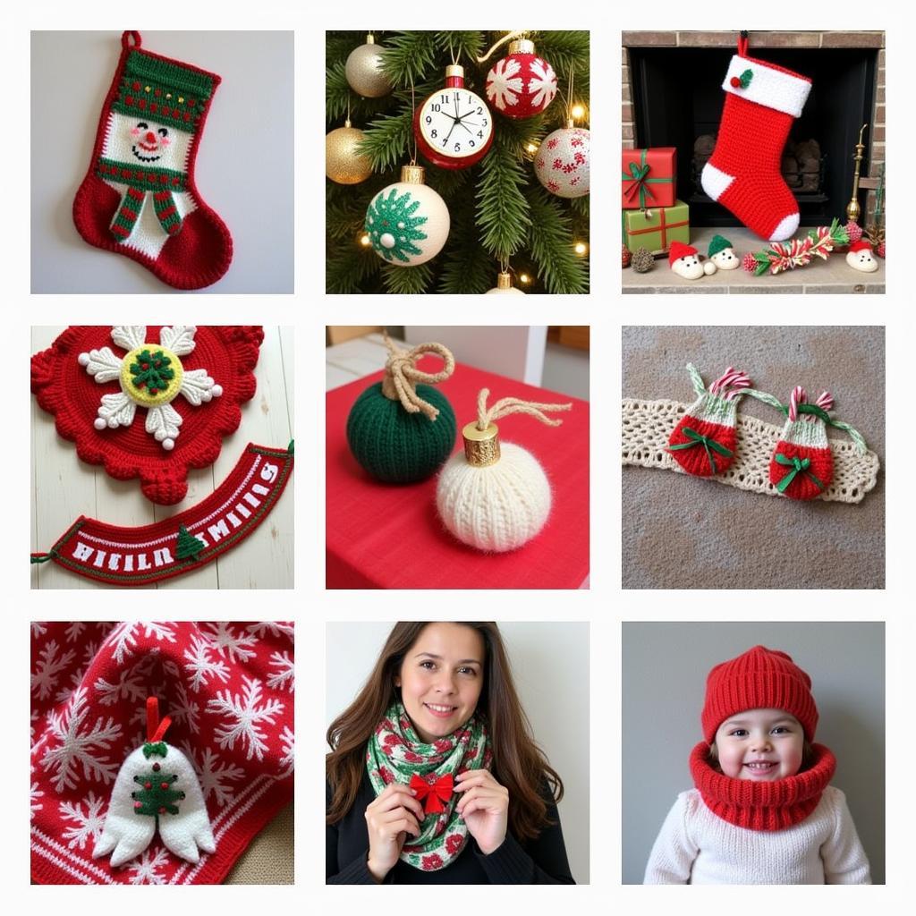 Collection of Free Christmas Knitting Patterns