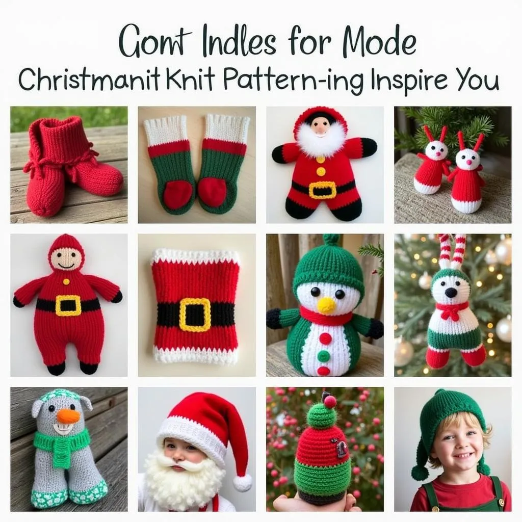 Free Christmas Knitting Patterns