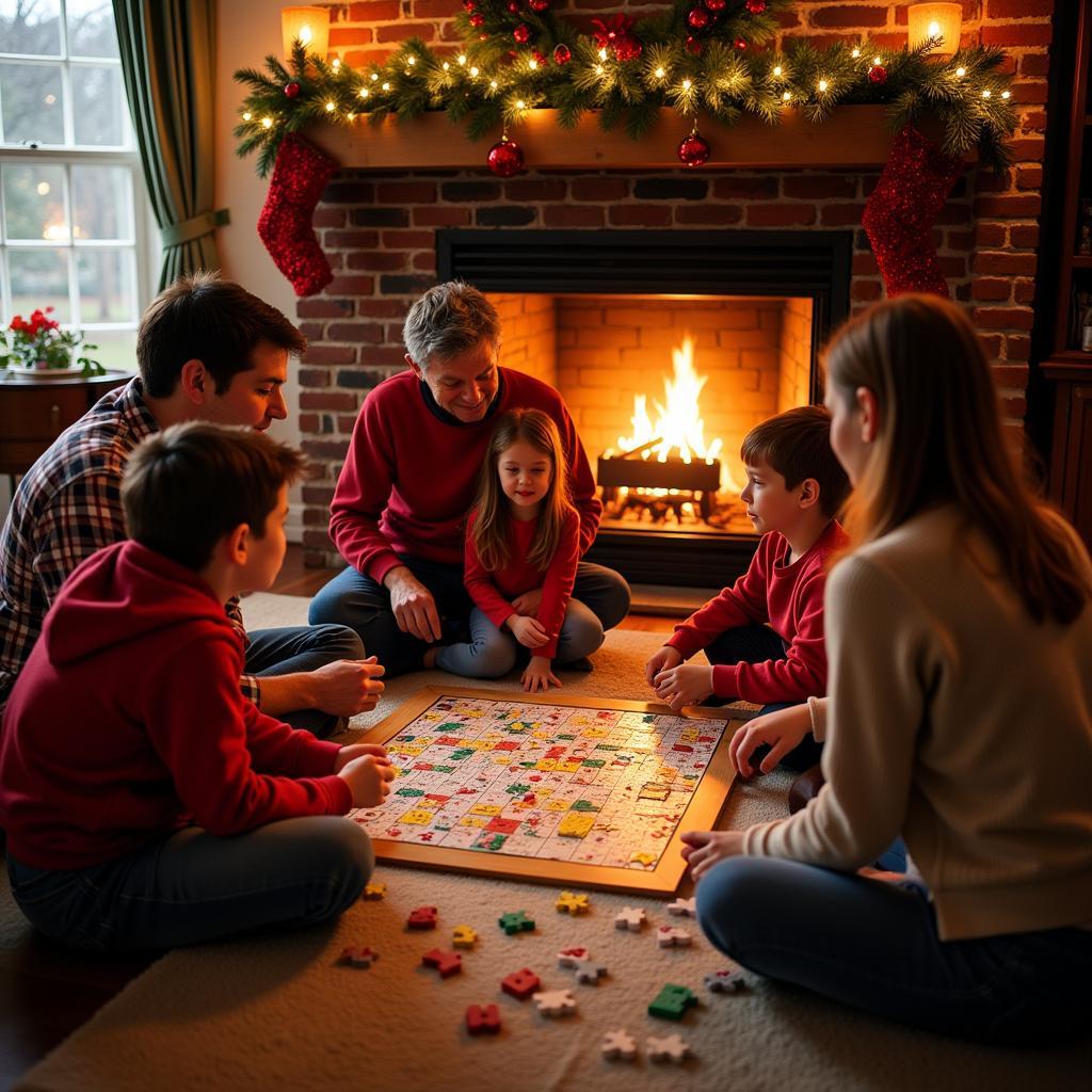 Family Fun with Free Christmas Logic Puzzles