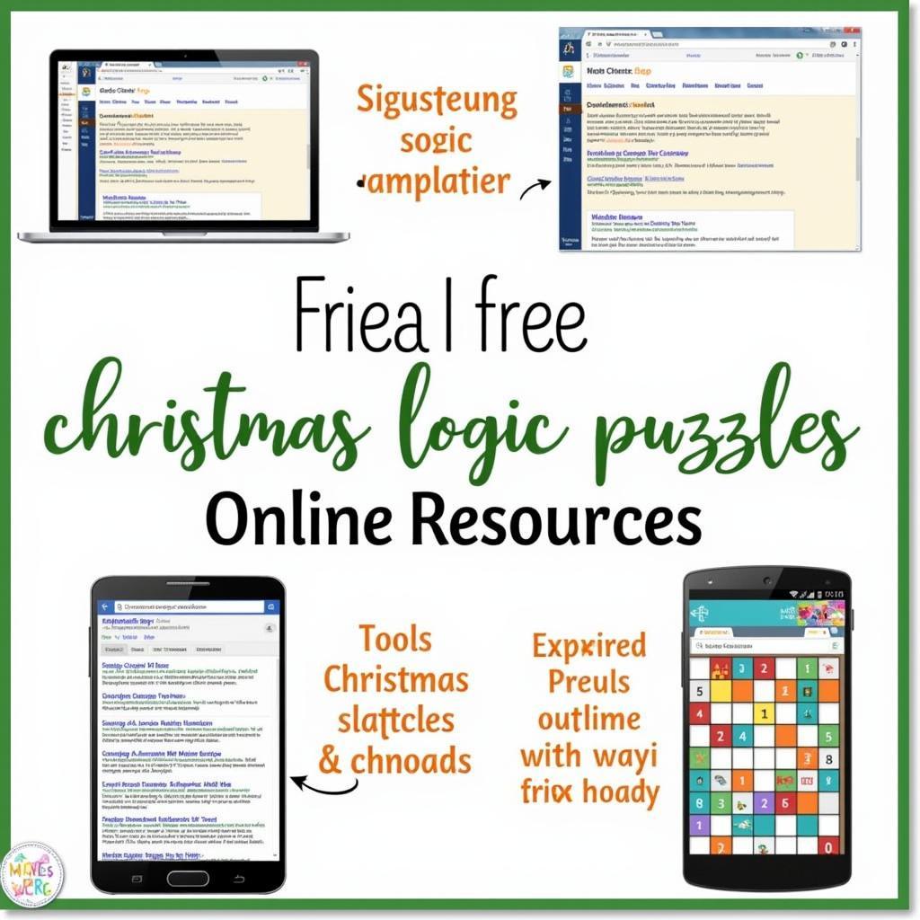 Online Resources for Free Christmas Logic Puzzles