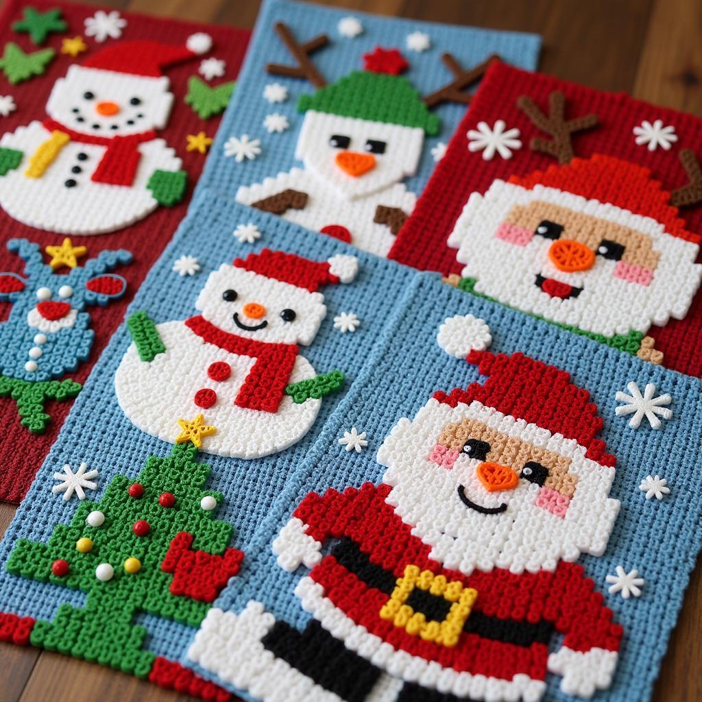 Christmas plastic canvas ornament patterns