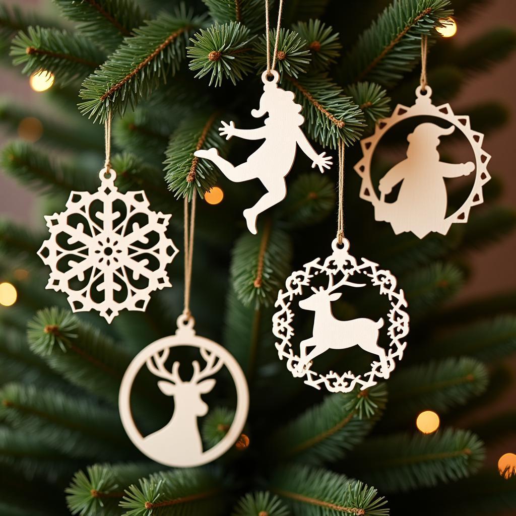 Christmas Presents SVG Free Ornaments