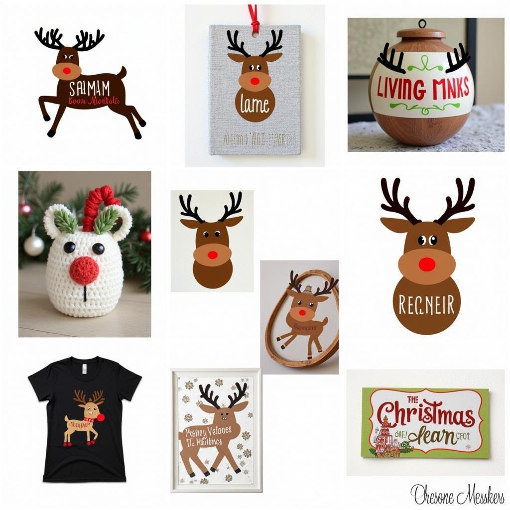 Christmas Reindeer SVG Crafts