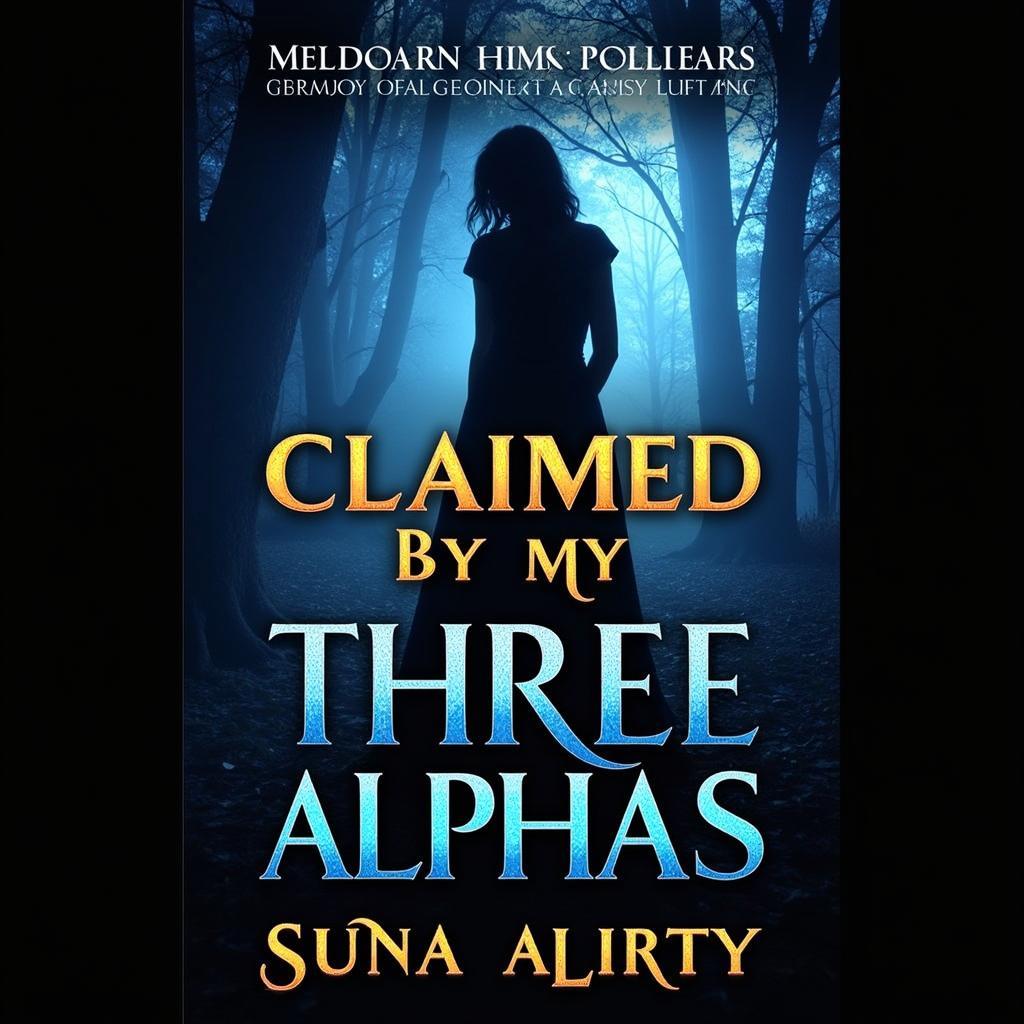 Book Cover of "Claimed by My Three Alphas"