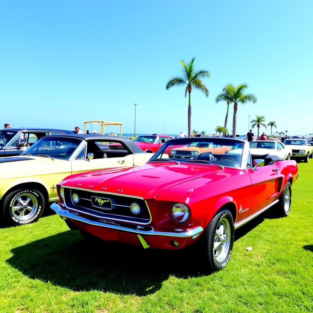 Classic Car Show at Melbourne Beach