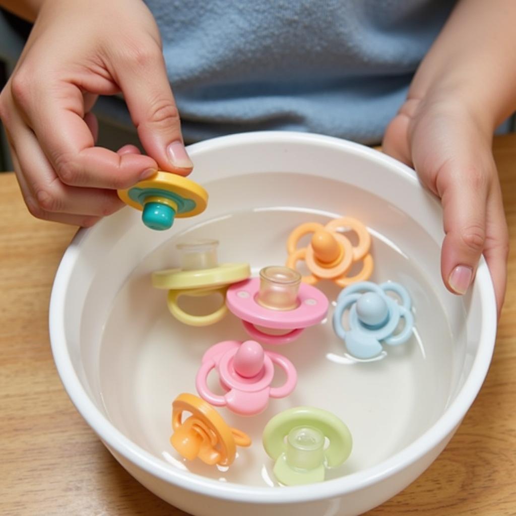 Cleaning Baby Pacifiers