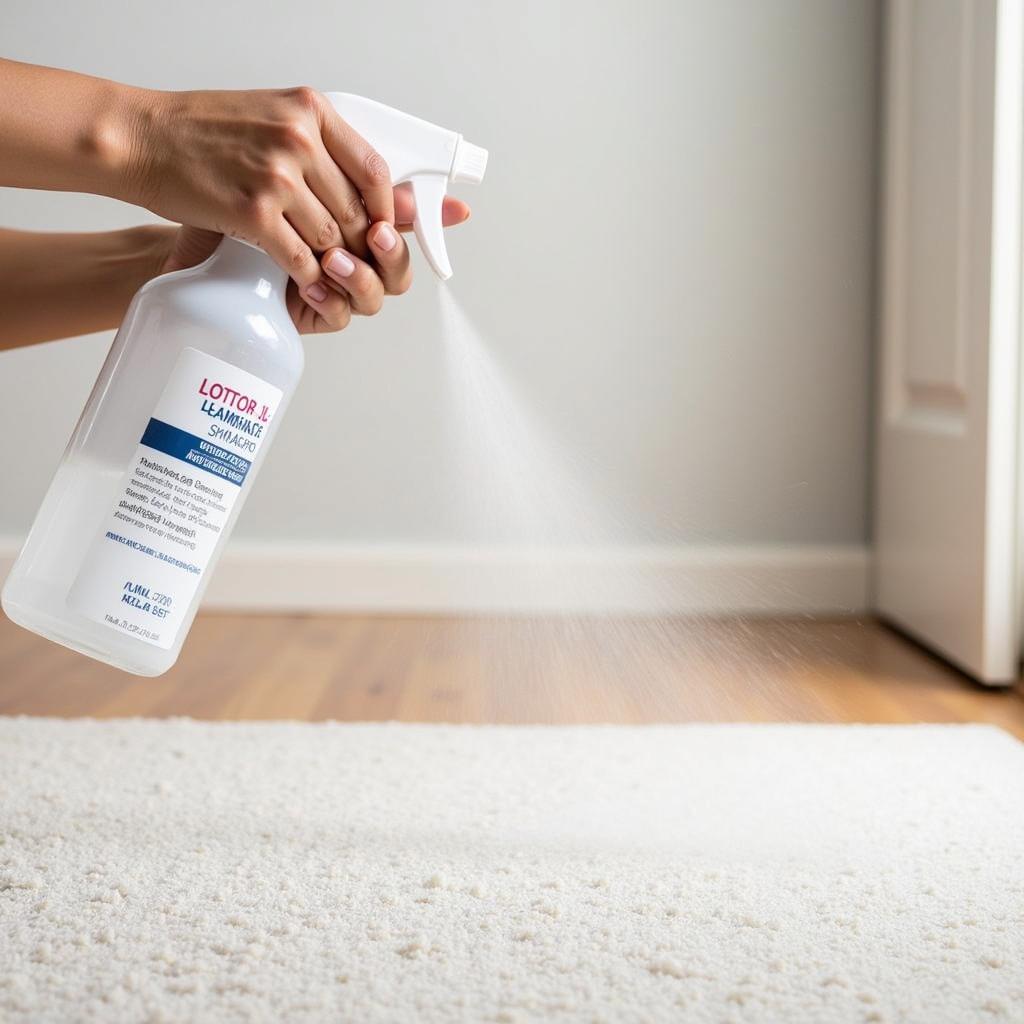 Cleaning Carpet with Chemical-Free Shampoo