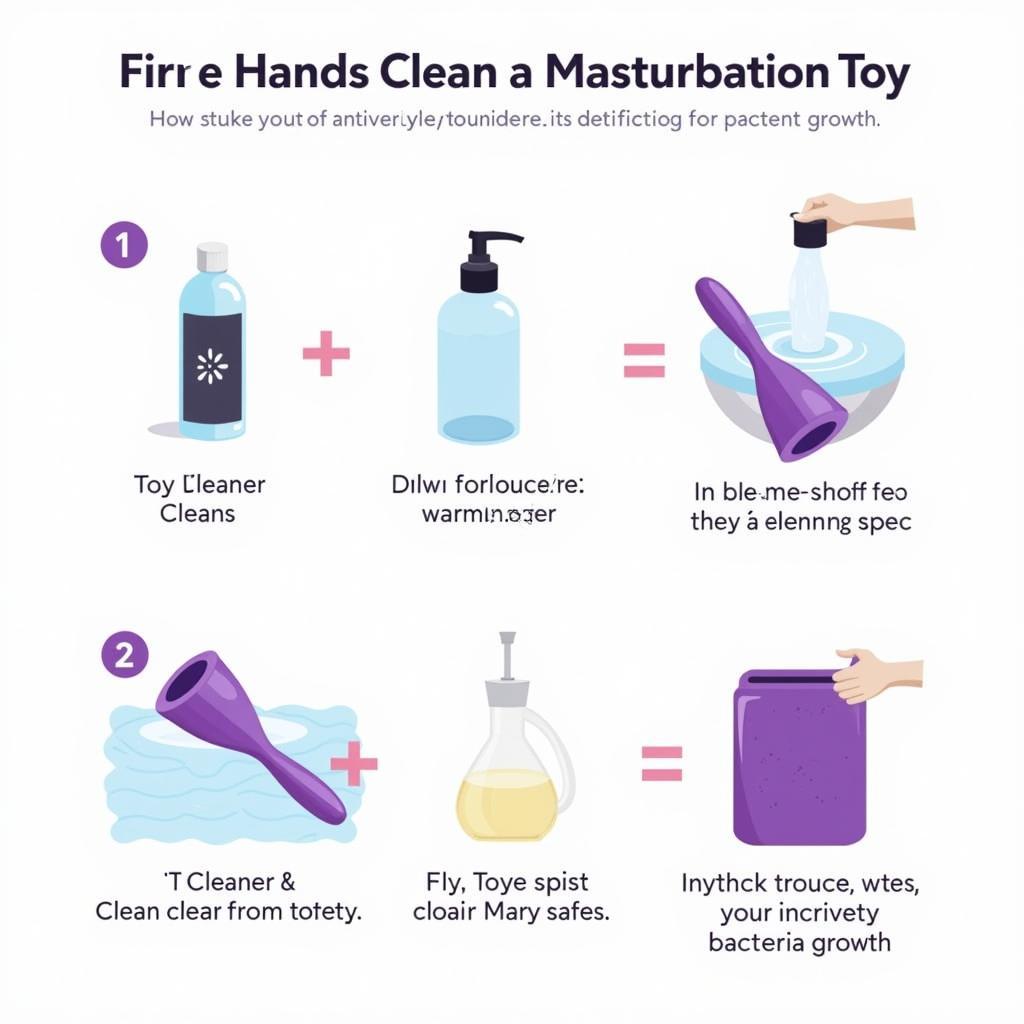 Cleaning a Hands-Free Masturbation Toy