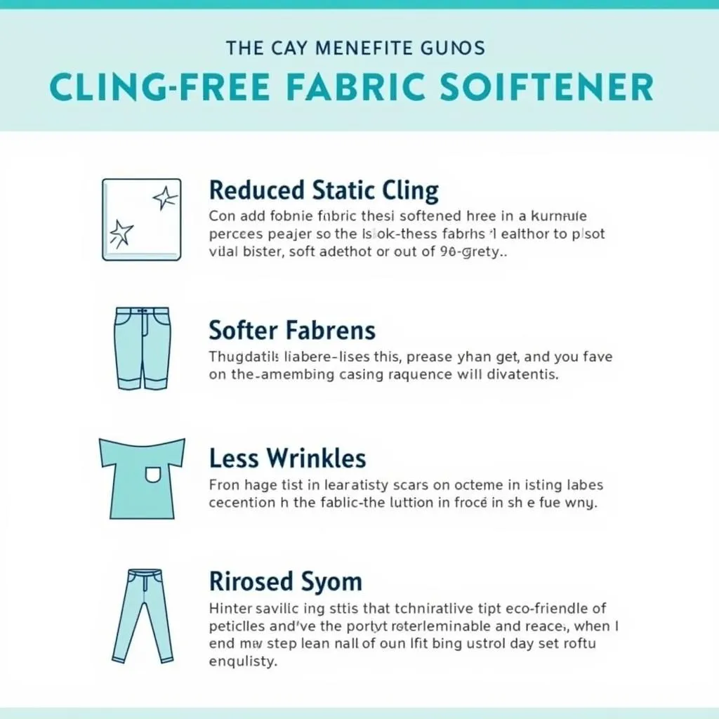 Cling-Free Fabric Softener Benefits