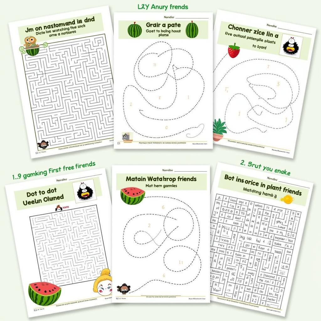 Cocomelon Free Printable Activity Sheets