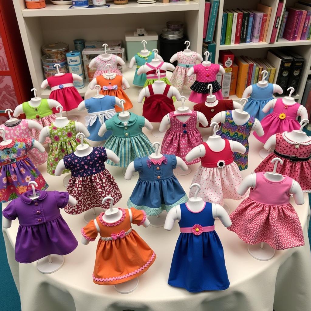 Collection of Completed Doll Outfits