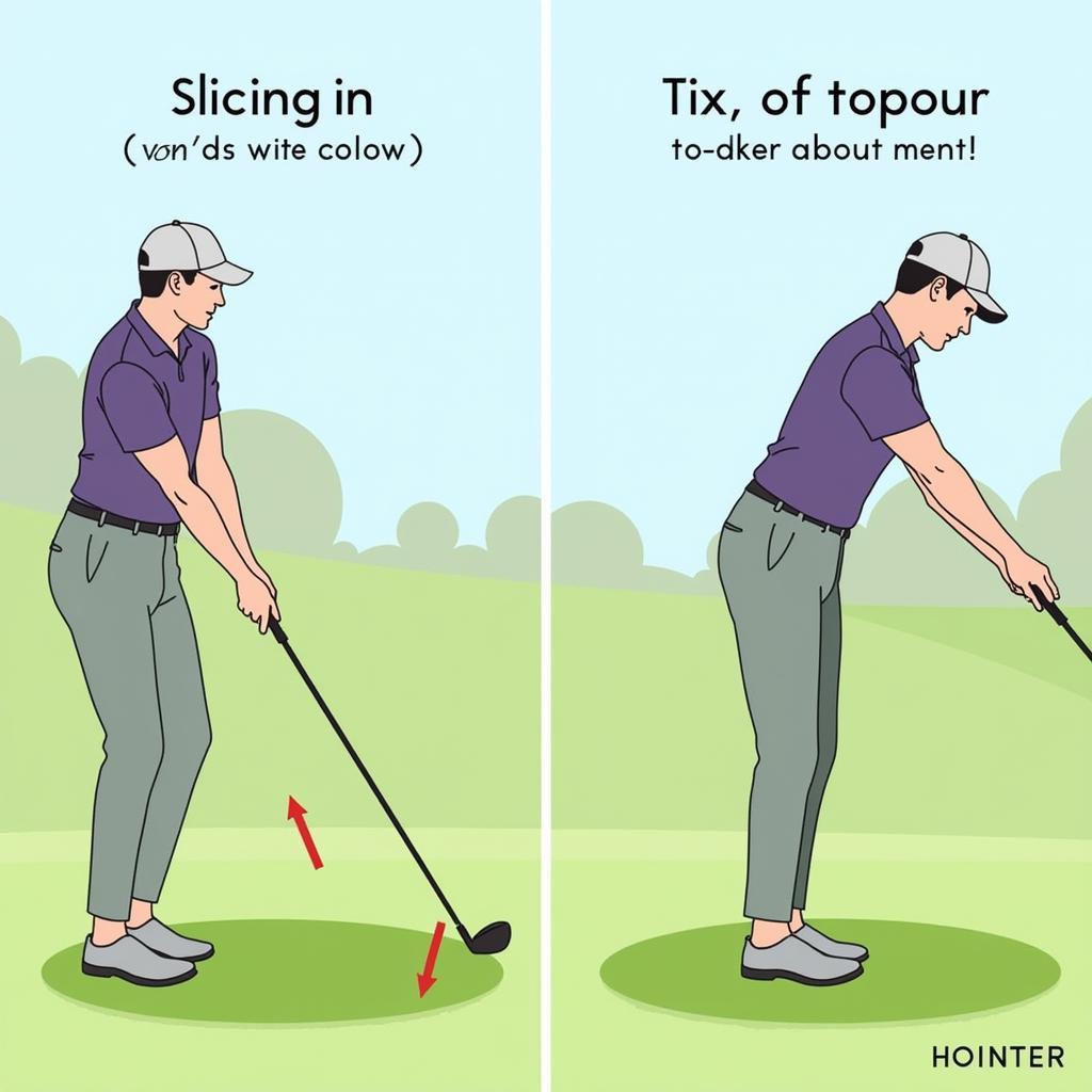 Common golf shot errors and how to fix them