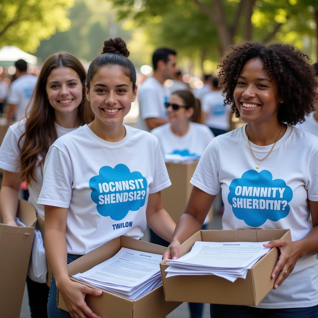 Community Shredding Event Volunteers