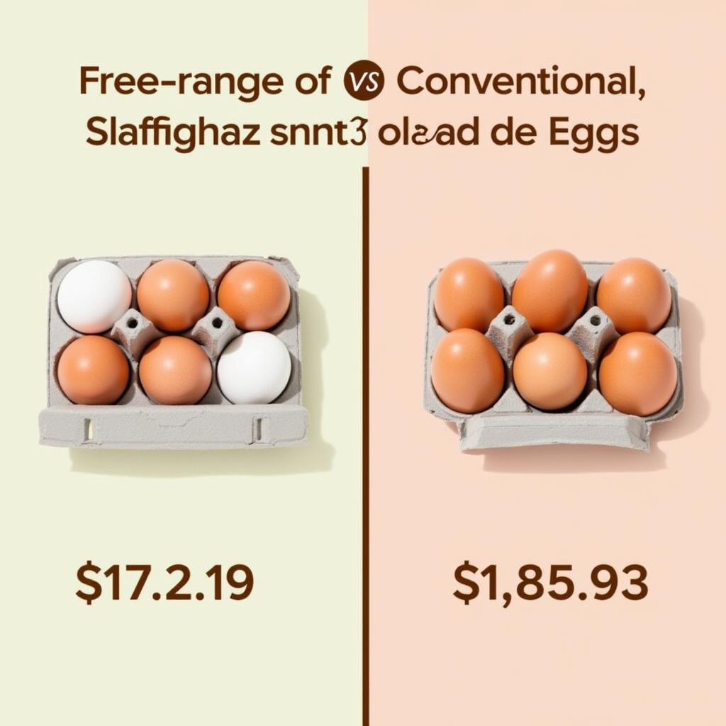 Comparing Egg Cartons: Free Range vs. Conventional