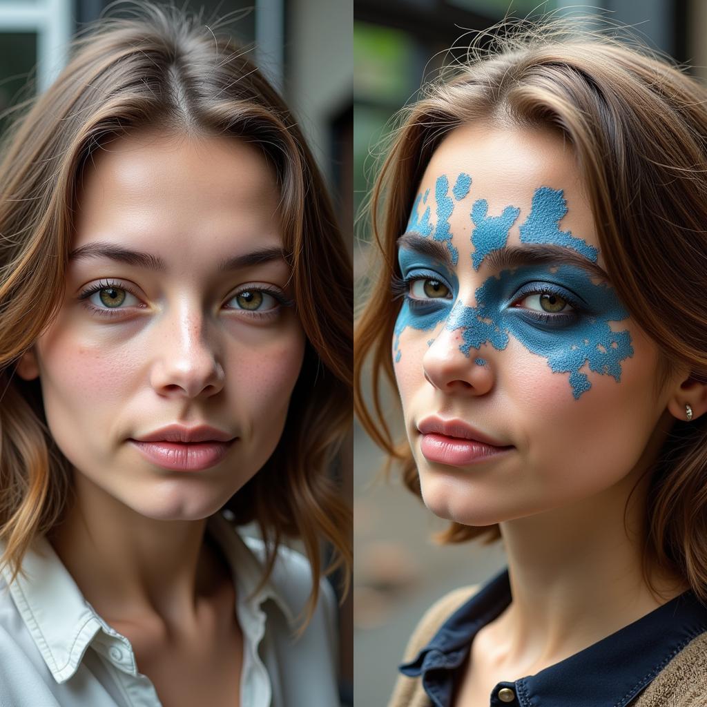 Comparing Original and Mask Prompted Images