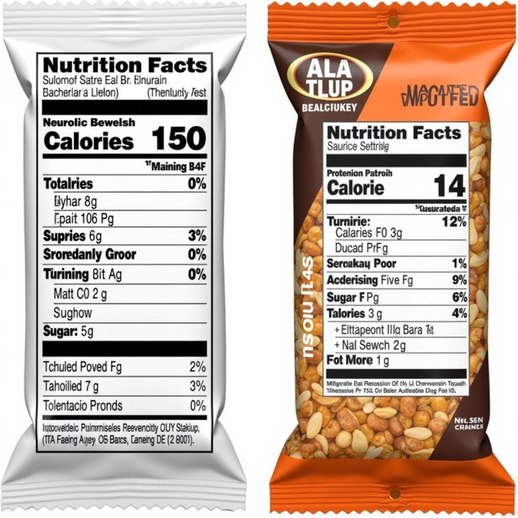 Comparing Protein Bar Nutrition Labels