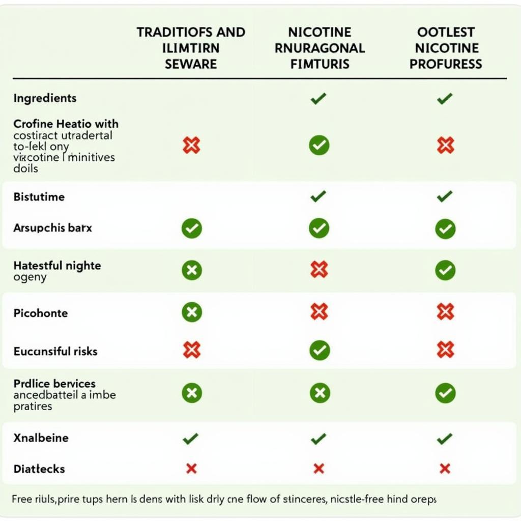 Comparing Traditional and Nicotine-Free Snus