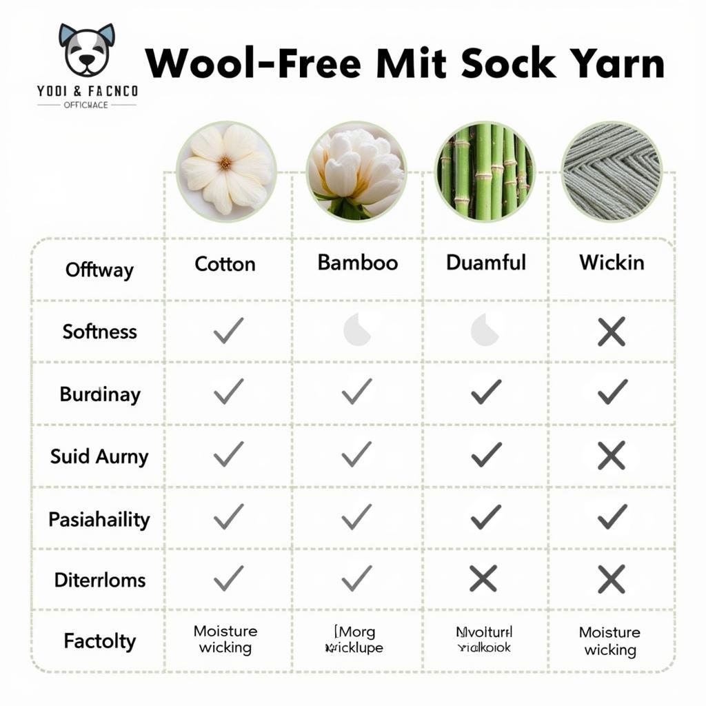 Comparing Wool-Free Sock Yarn Fibers