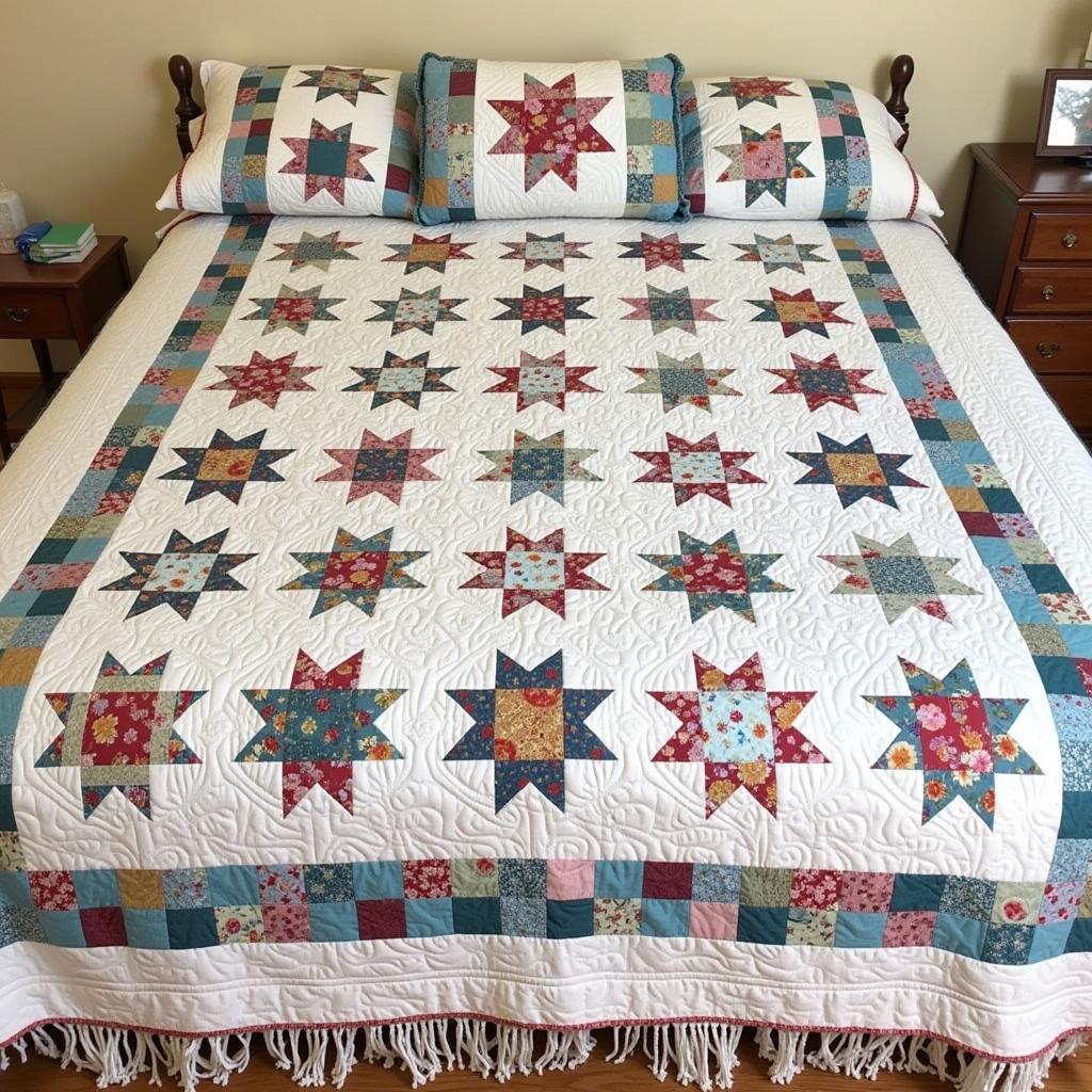 Finished Henry Glass Quilt