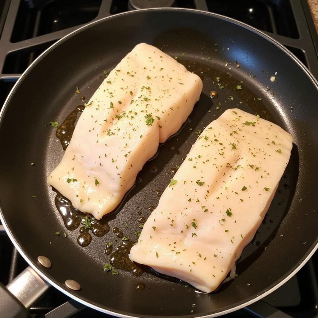 Cooking frozen gluten-free fish