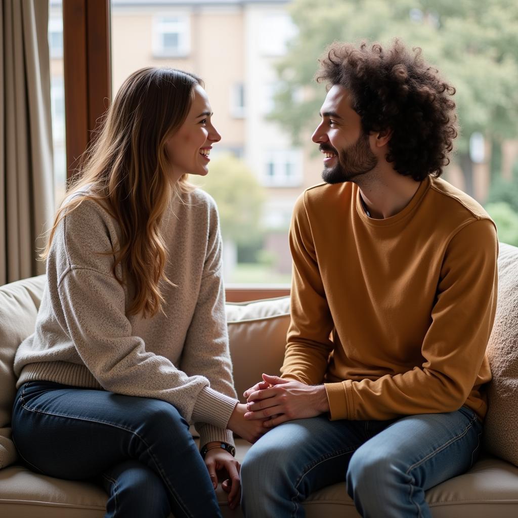 Couple Communicating Love Languages