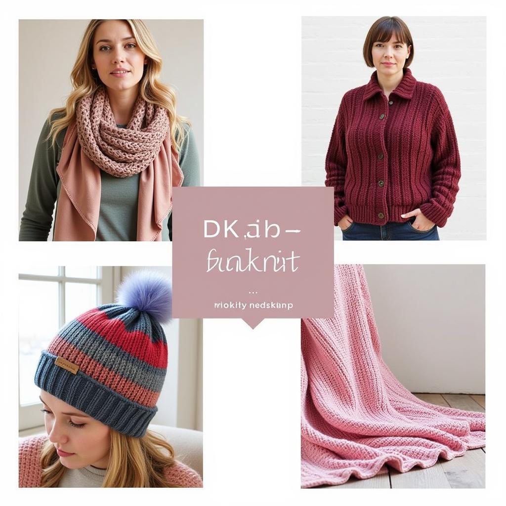 Cozy DK Yarn Knitting Projects