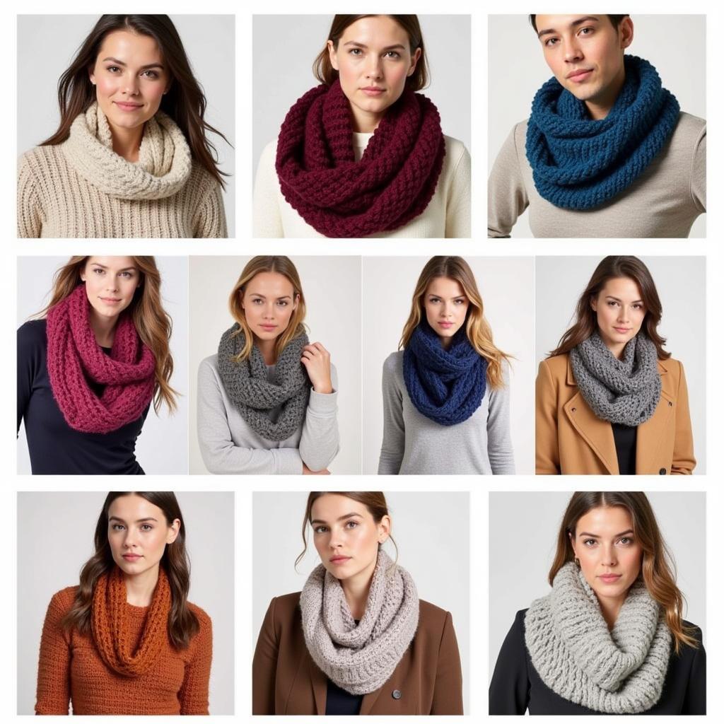 Cozy Sweater Scarf Collection